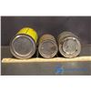 Image 6 : Coleman Measuring Can & (2) Smaller Oil Cans