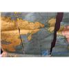 Image 7 : School World Map 50"x38" (Very hard to handle without tearing)