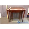 Image 1 : Set of 3 Wooden Nesting Tables