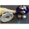 Image 3 : 2 Dogs Handmade in Japan, Delft Small Decanter, Ceramic Figures