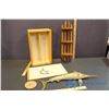 Image 3 : Ducks Unlimited Wooden Storage Box & Coaster, Decorative Swordfish & Corner Figurine Shelf