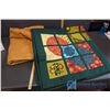 Image 1 : Quilt & Wool Blanket