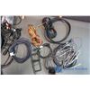 Image 1 : Ravel Head Phones, Component Cables, Power Cables, Coaxial Cable, HDMI Cables, etc
