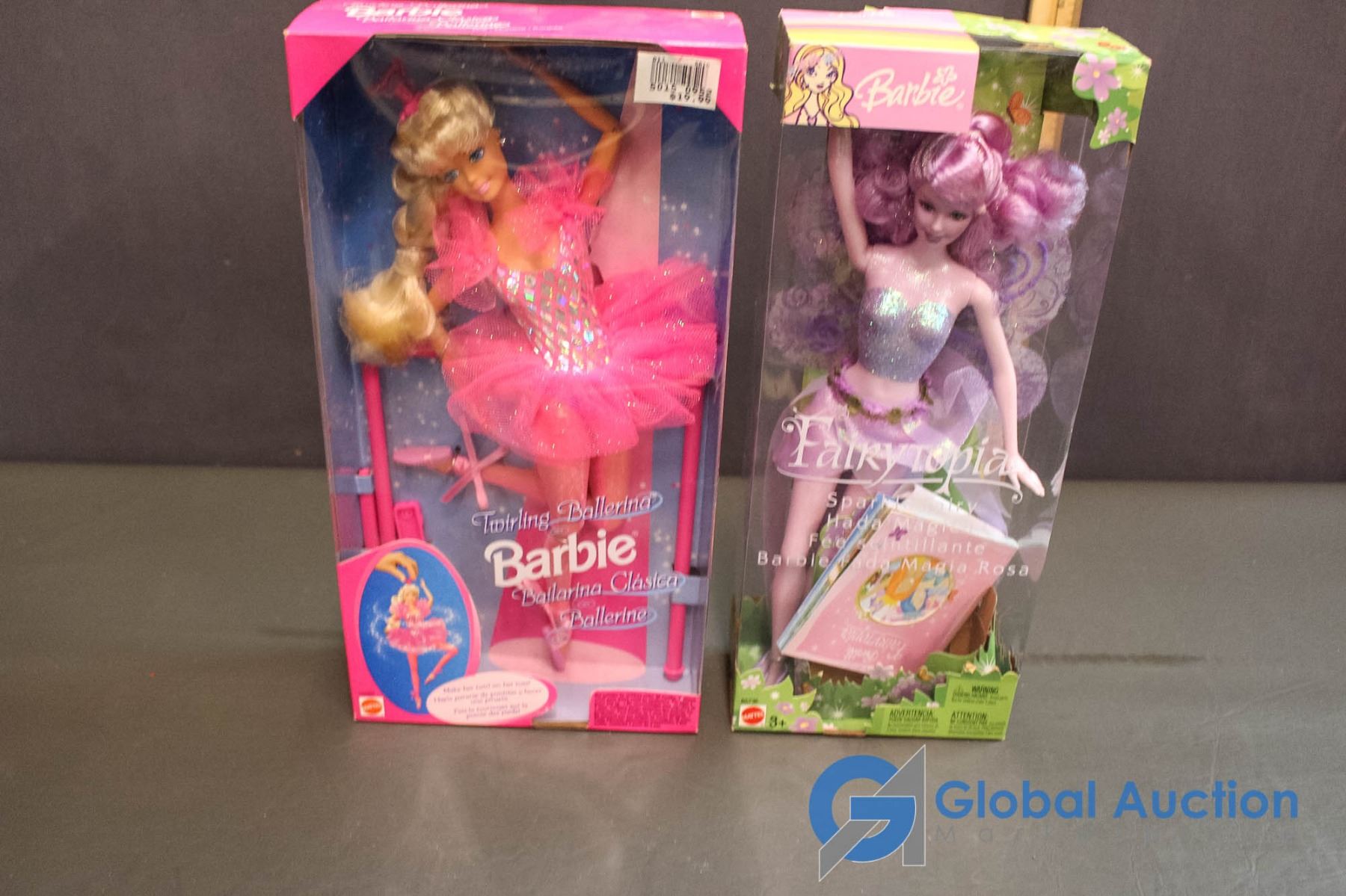 twirling ballerina barbie