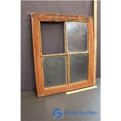 Vintage Window (20.5"x24.5")