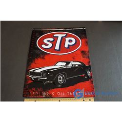 STP Gasoline & Oil Treatment Metal Sign