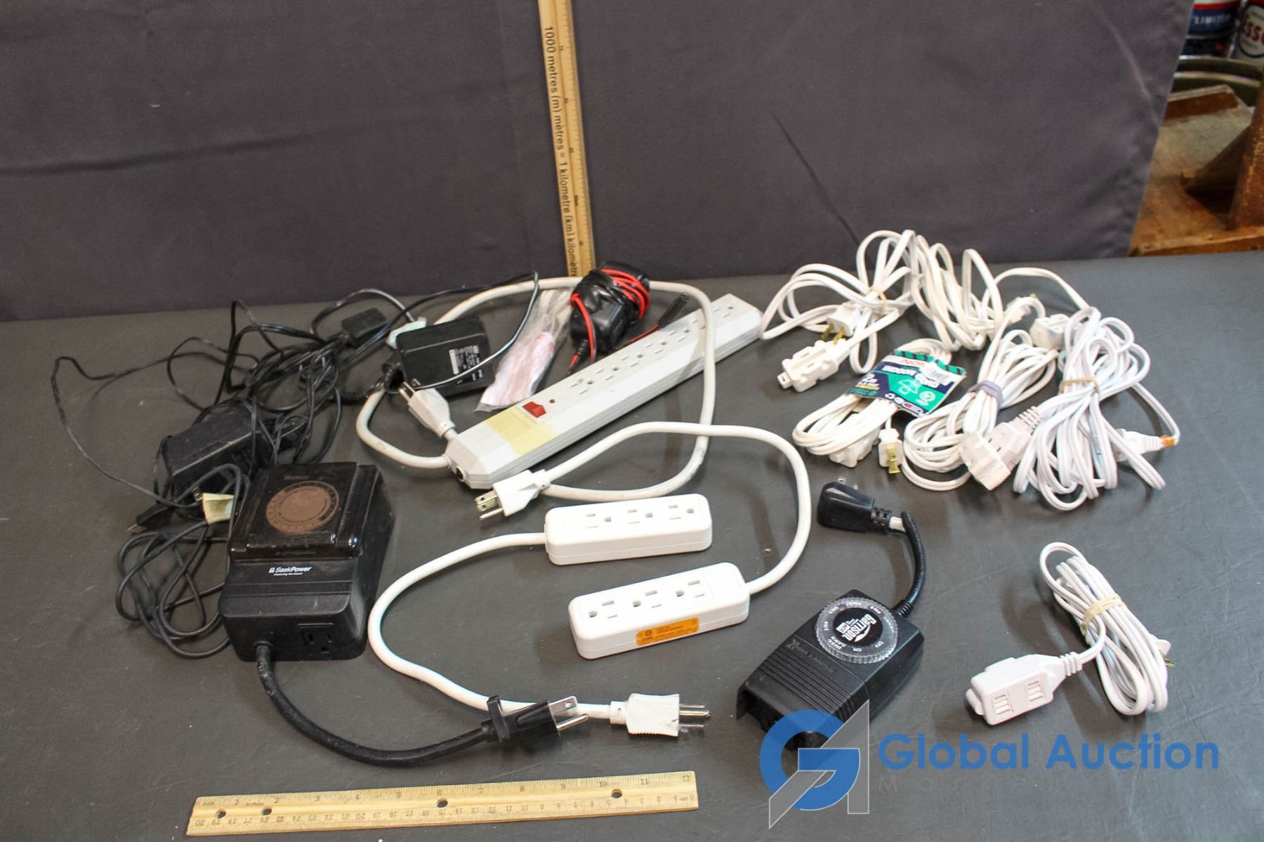 Timer, Extention Cords, Power Bars, Power Cables, etc.