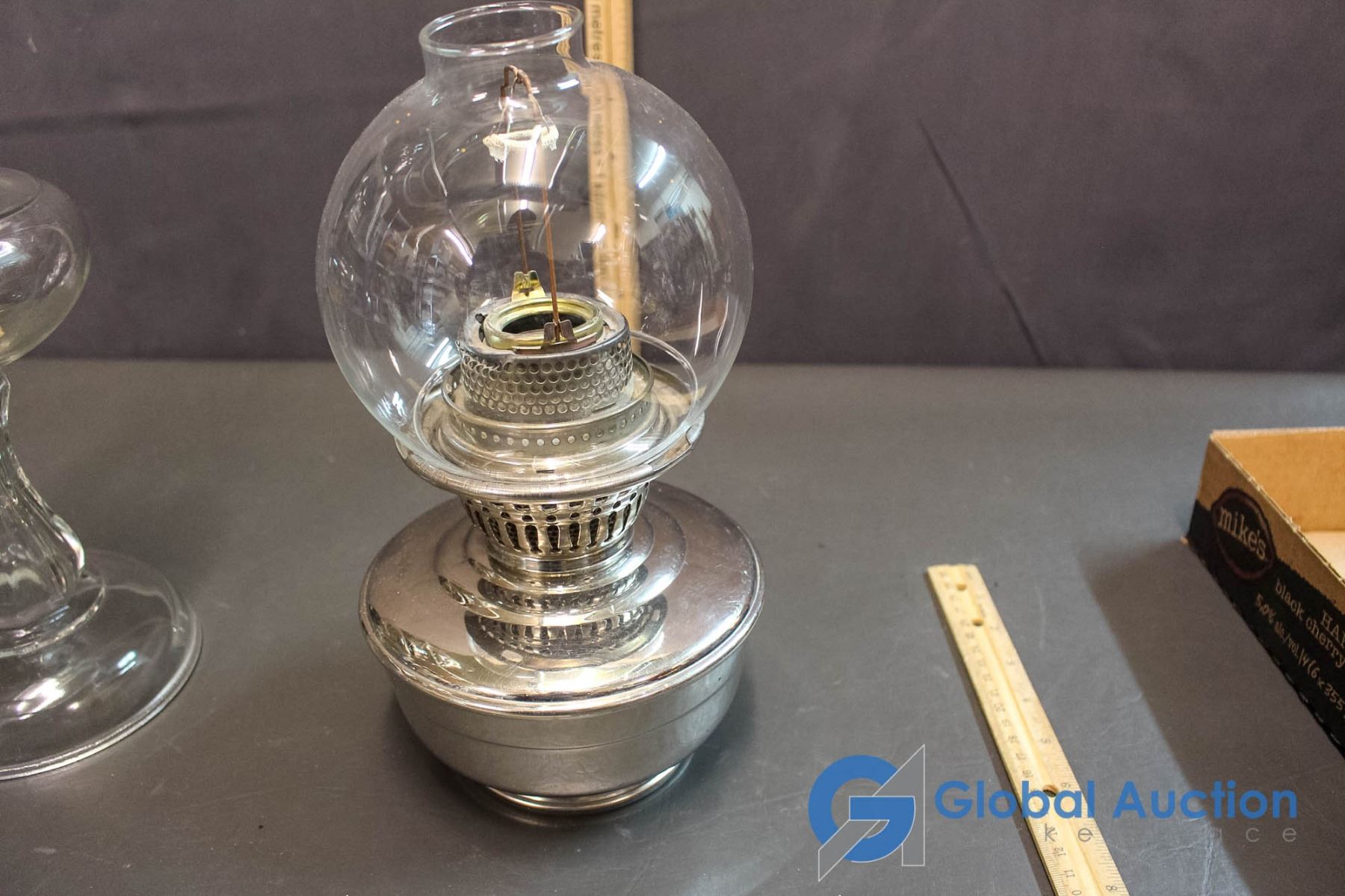 White Flame Co. Oil Lamp, Aladdin Model 12 Lamp