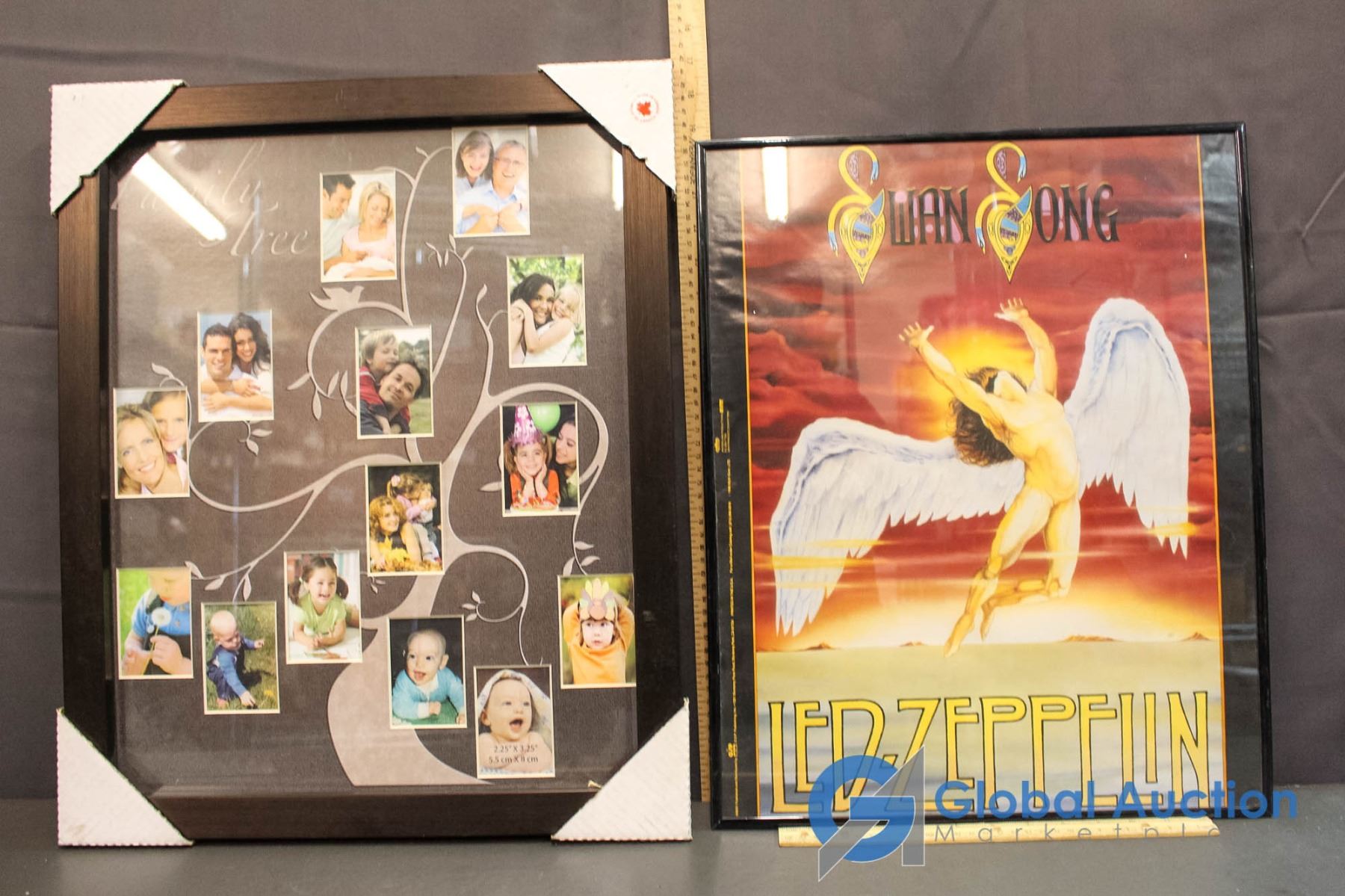 Led Zeppelin Framed Print & Family Tree Photo Frame