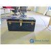 Image 1 : Vintage Blue Metal Chest