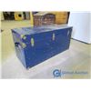 Image 3 : Vintage Blue Metal Chest