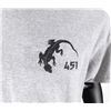 Image 2 : Fahrenheit 451 - Salamander Fireman's Grey T-Shirt