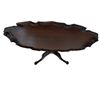 Image 1 : Georgian Mahogany Tilt Top Pie Crust Serving Table