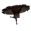 Image 2 : Georgian Mahogany Tilt Top Pie Crust Serving Table