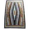 Image 1 : Very Fine Native American Navaho rug - 3â€™ x 5'