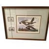 Image 1 : Custom Framed Duck Stamp Commerative Conservation Picture