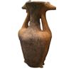 Image 2 : Mexican Pottery - Giraffe Handle Watering Vase