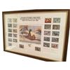 Image 1 : Custom Framed Duck Stamps Commemorative Art Piece By John Taylor