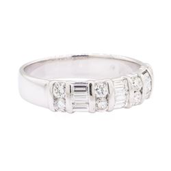 1.00 ctw Diamond Ring - 14KT White Gold