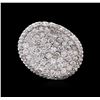 Image 2 : 1.57 ctw Diamond Ring - 14KT White Gold