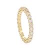 Image 3 : 3 ctw Diamond Ring - 14KT Yellow Gold