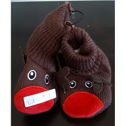 PAIR OF BABY MOOSE SHOES