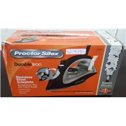 PROCTOR SILEX STAINLESS STEEL SOLEPLATE DURABLE IRON