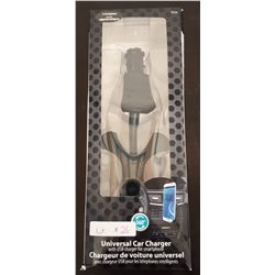UNIVERSAL CAR CHARGER WITH USB