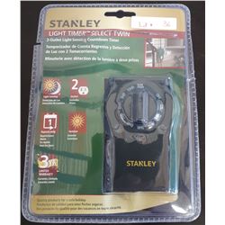 STANLEY LIGHT TIMER SELECT TWIN