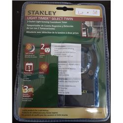 STANLEY LIGHT TIMER SELECT TWIN