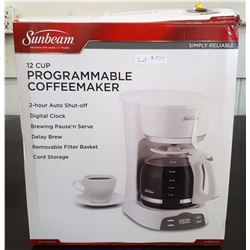 SUNBEAM 12 CUP PROGRAMMABLE COFFEEMAKER