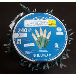 HOLIDAY TIME 54 FT CHRISTMAS LIGHT STRING