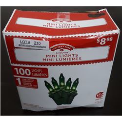 SET OF GREN CHRISTMAS LIGHTS