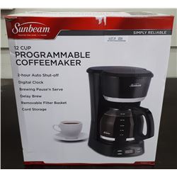 SUNBEAM 12 CUP PROGRAMMABLE COFFEEMAKER