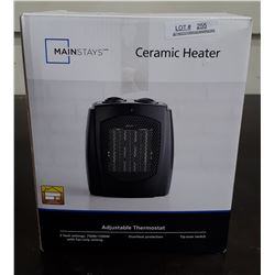 MAINSTAYS CERAMIC HEATER