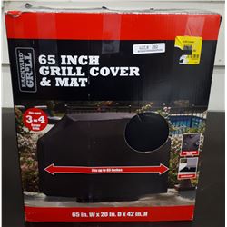 BACKYARD GRILL 65 INCH GRILL COVER AND MAT