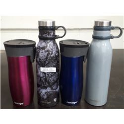 4 CONTIGO WATER BOTTLES