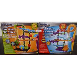 MARBLE MANIA CATAPULT AND  ZANY TRAX