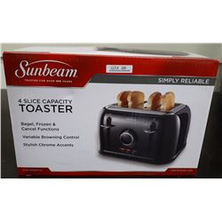 SUNBEAM 4 SLICE CAPACITY TOASTER