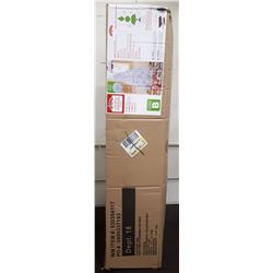 HOLIDAY TIME 6.5-FT PRE LIT CHRISTMAS TREE