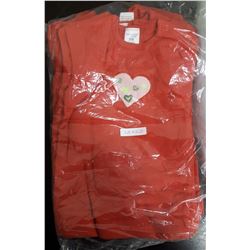 LOT OF RED T-SHIRTS