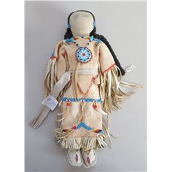 Fine Plains Deerskin Doll