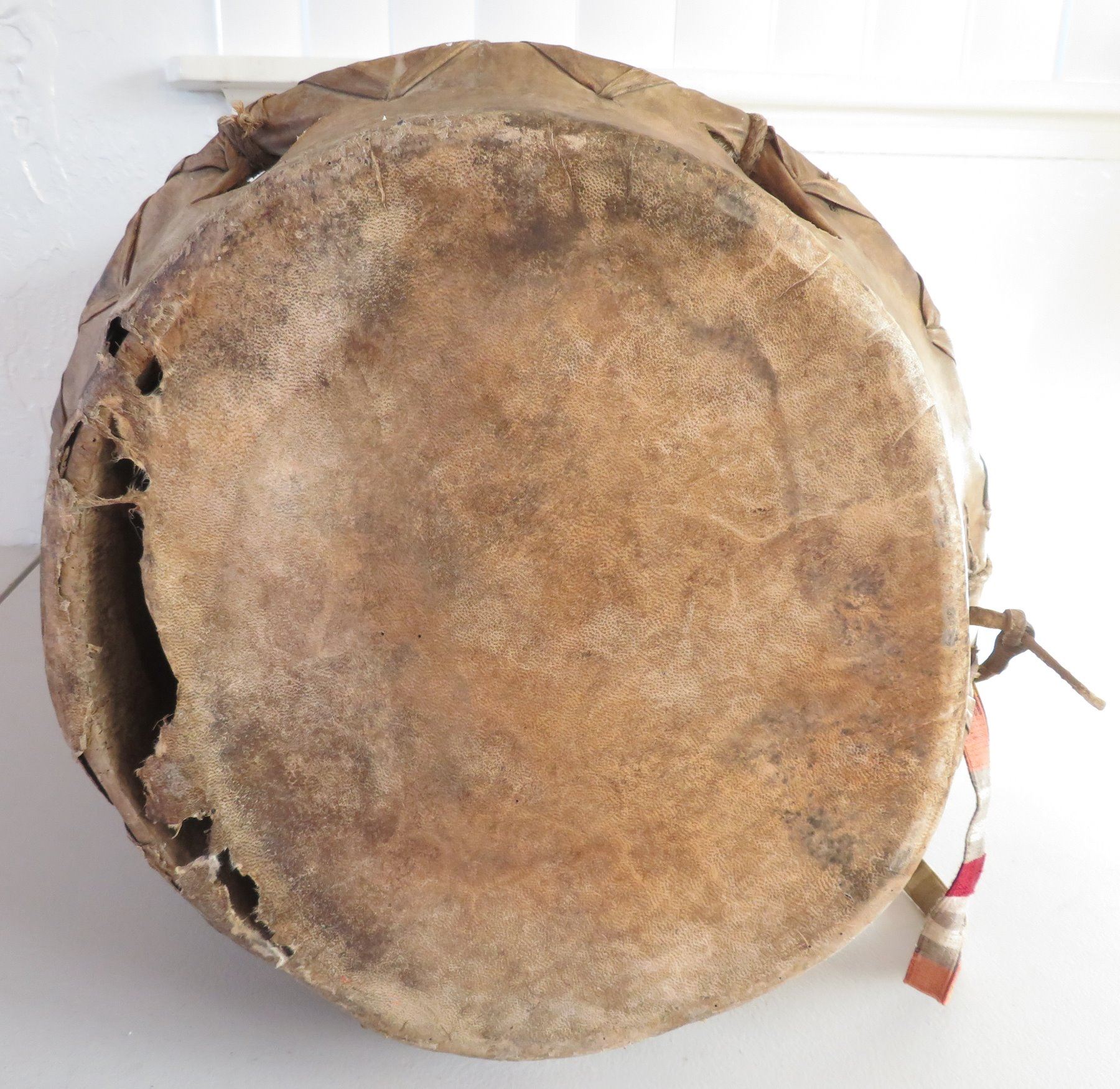 Large Antique South American Drum