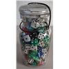 Image 3 : Full Quart Jar of Old Dice