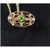 Image 2 : Emerald & Ruby Ring w/14K Pin