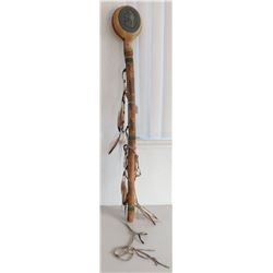Large Plains Dance Rattle