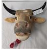 Image 1 : Large Bone Carving of Cow's Head