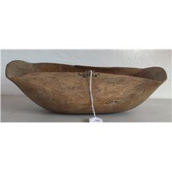Tribal Burl Wood Bowl