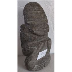 Pre-Columbian Seated Stone Figure