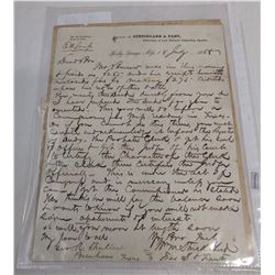 Slavery Era Bill of Sale